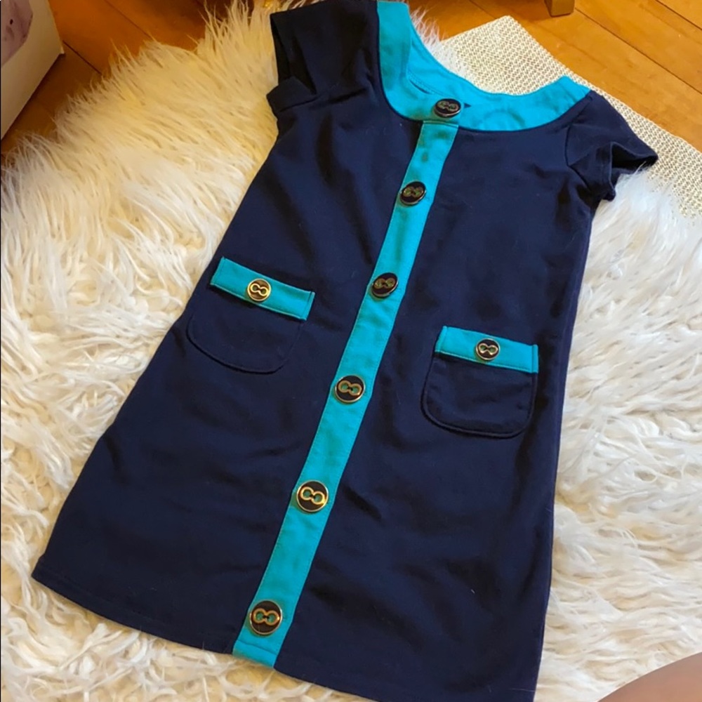 Blue dress